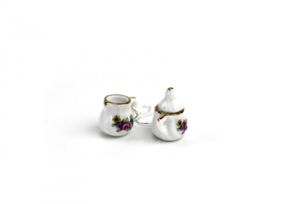 Petite Marie - Coffe Service Earrings 6