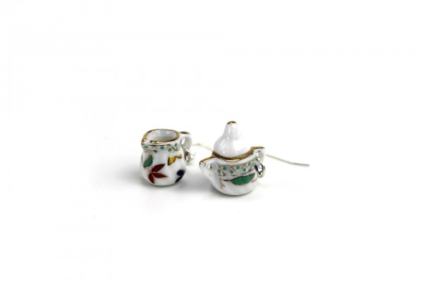 Petite Marie - Coffee Service Earrings 3