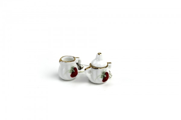 Petite Marie - Coffe Service Earrings 7