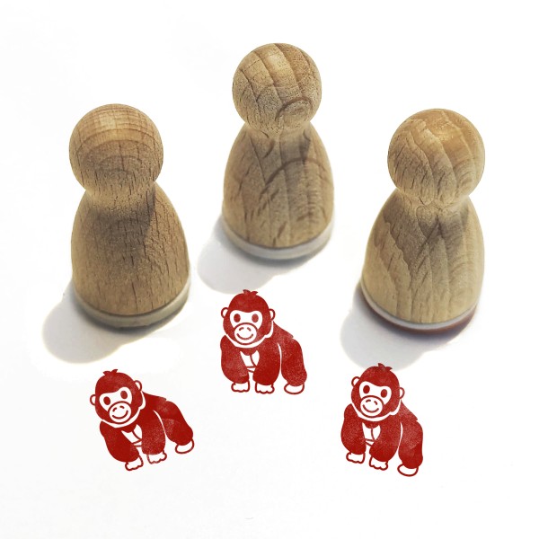 Ministempel F005 - Gloria Gorilla